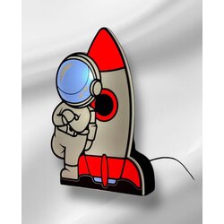 Astronot model gece lambası