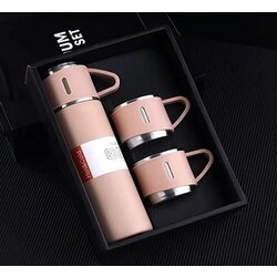 Vacuum Termos 500 ML 3 Bardaklı 