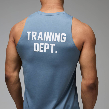 TRAINING DEPT. FITTED VEST BLUE