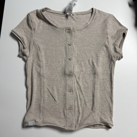 MINIK HATALI CARDIGAN OAT MARL ONER ACTIVE