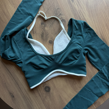 PETROL LONGSLEEVE ( göğüs pedli)
