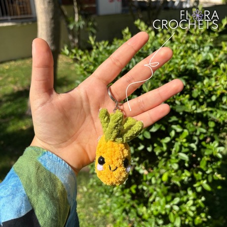 ananas anahtarlık ✧