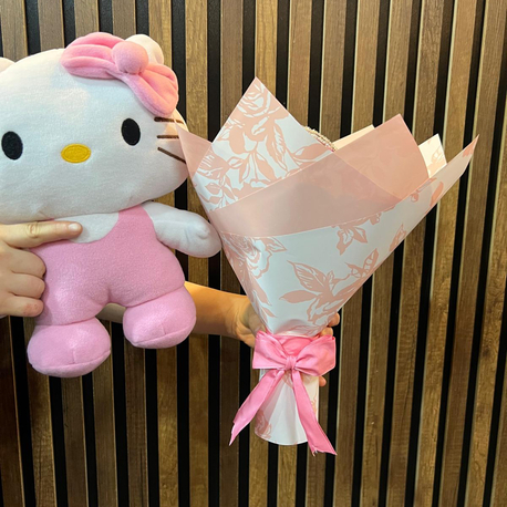 15’li pembe Hello Kitty buket 