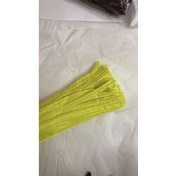 50 ADET KOYU SARI ŞÖNİL