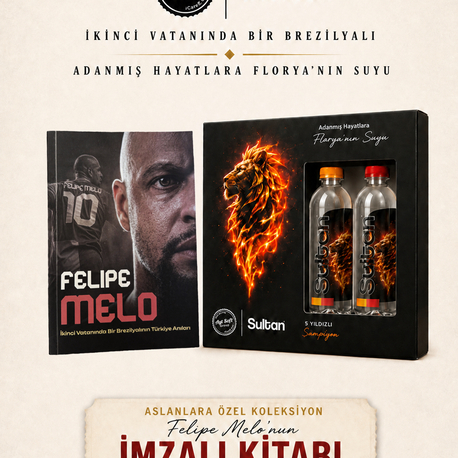 Felipe Melo İmzalı Kitabi & Florya’nın Suyu Hatırası
