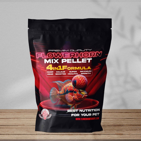FLOWERHORN MİX FİSH FOOD 200gr.