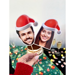 Kişiye Özel Yılbaşı Pasta Süsü - Christmas Cake Topper