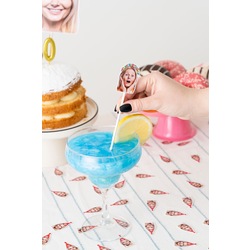 Kişiye Özel Fotoğraflı Kokteyl Karıştırıcı - Custom Drink Stirrer