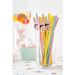 1. Yaş Doğum Günü Pipet - 1st Birthday Straw