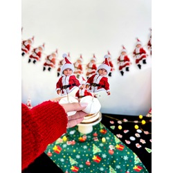 Noel Baba Kapkek Süsleri - Santa Claus Cupcake Topper