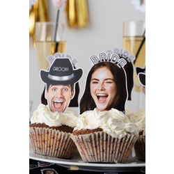 Bekarlığa Veda Kapkek Süsü - Bachelorette Cupcake Topper