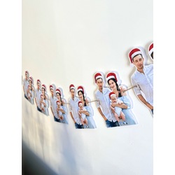 Kişiye Özel Yılbaşı Aile Banner - Christmas Family Banner