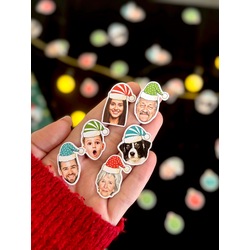 Fotoğraflı Yılbaşı Konfetileri - Custom Christmas Confetti