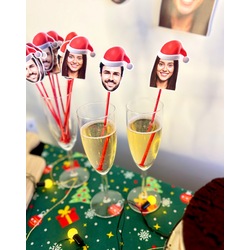 Kişiye Özel Yılbaşı Kokteyl Karıştırıcısı - Christmas Cocktail Stir