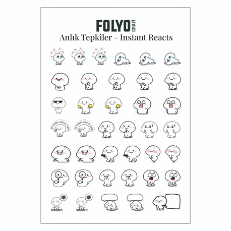 Tepki Sticker Set