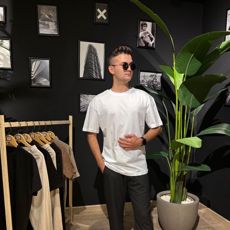 Pamuklu Relaxed Fit Oversize Tişört