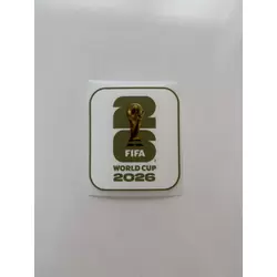 Dünya Kupası Beyaz-Gold Patch