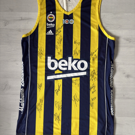 İmzalı Fenerbahçe Basket Orijinal Forması