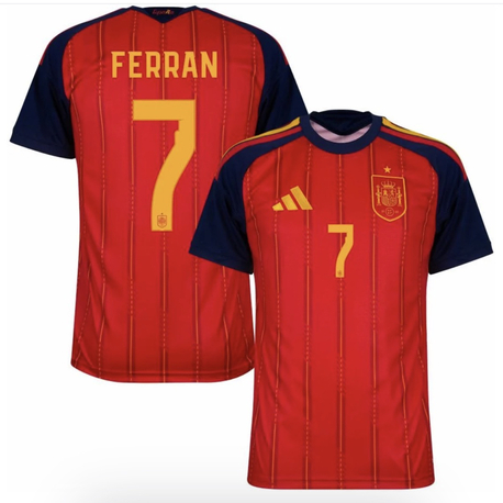 2026-27 İspanya İç Saha Ferran Torres 7 X Jersey