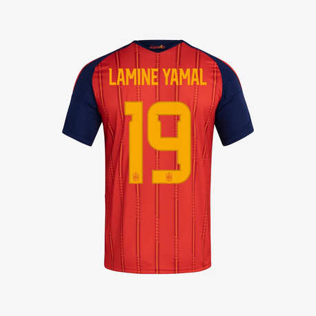 2026-27 İspanya İç Saha Lamine Yamal 19 X Jersey