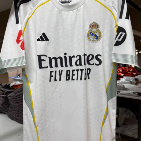 2025-26 Real Madrid İç Saha Jersey