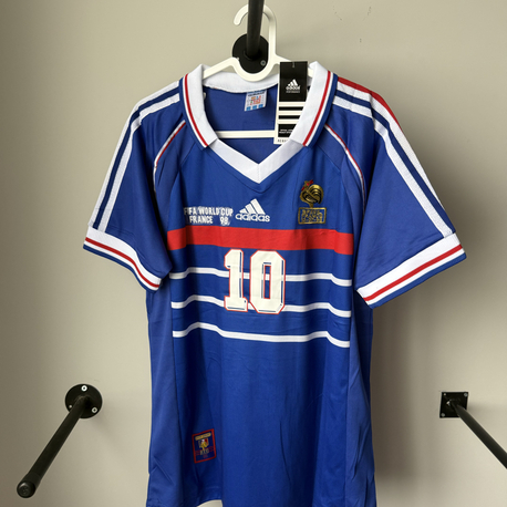 FRANSA RETRO 1998 DÜNYA KUPASI ZİDANE MAÇ FORMASI 