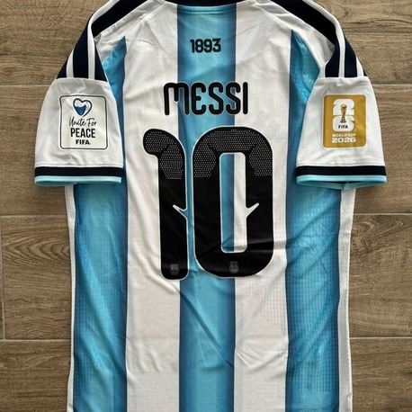 Arjantin 2026 Lionel Messi Cezayir Maçı Dünya Kupası Forması
