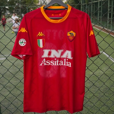 İthal Kalite Roma Forma  2000/01 Totti #10
