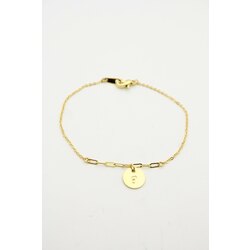 Pullu Aşk Bilekliği | Gold | SANA ÖZEL