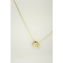 Kalbim Senin Mini Plakalı Kolye | Gold | SANA ÖZEL