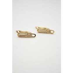 VIP Çubuk Sallantılı Halka Küpe | Gold
