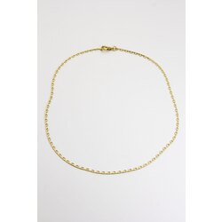 Yuvarlak Geçmeli Zincir Choker Kolye