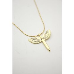 Mikail Meleği Kolye | Gold