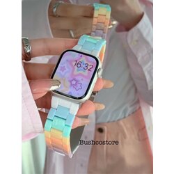 Appwatch Uyumlu 38-40-41mm Colorful Kemik Kordon