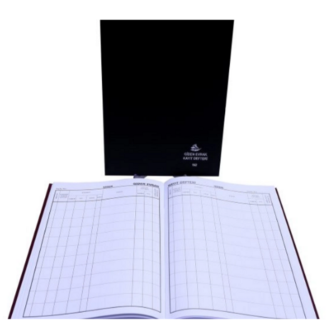 ÖZKAN GİDEN EVRAK KAYIT DEFTERİ 192 YP. CİLTLİ