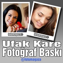 Ufak Kare Resim Baskı 