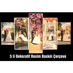 Resim Baskılı Dekoratif Çerçeve