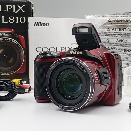 NİKON L810 16 MP 26x ZOOM FULL SET