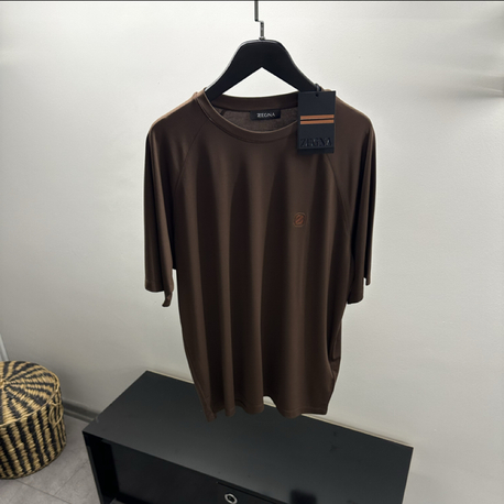 Zegna Logo Crew-Neck T-shirt