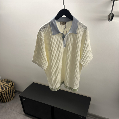 Hermés Ajoures Colores Polo Shirt 