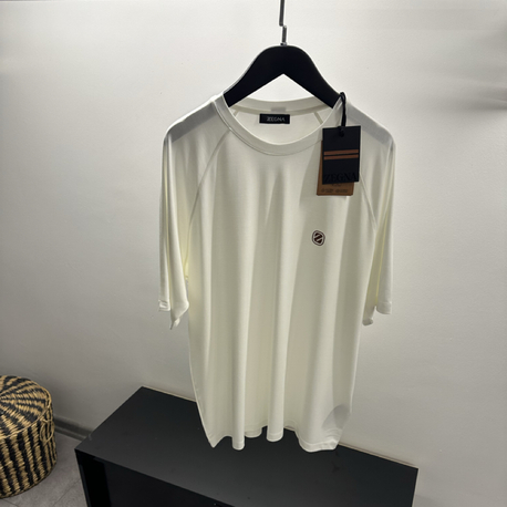 Zegna Logo Crew-Neck T-shirt