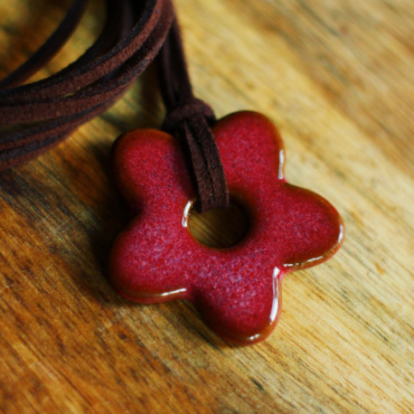 Çiçek Kolye - Cherry