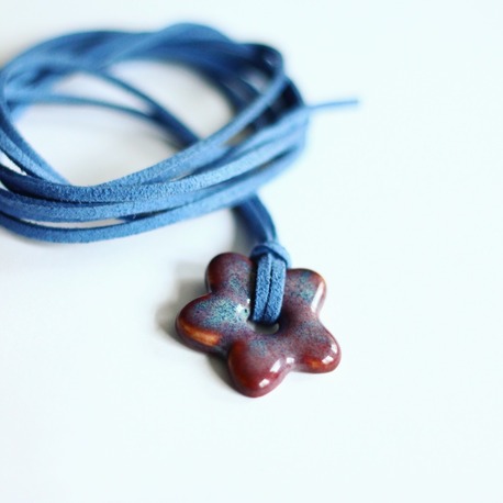 Çiçek Kolye XS - Blueberry
