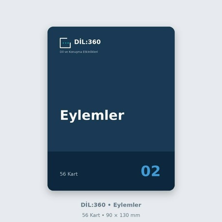 DİL:360 Eylemler | 56 Eğitim Kartı