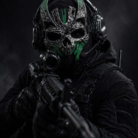 Ghost Mask Condemned Model