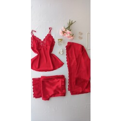 Gamze 3'lü Pijama Seti 