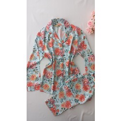 Neşe Saten Pijama Takımı