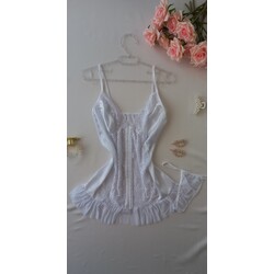 Beyaz Fantezi Set