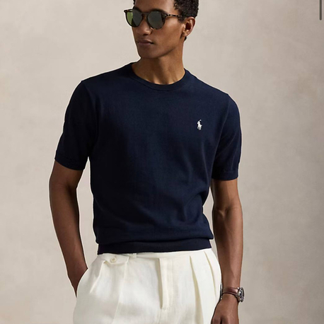 Polo Ralph Lauren Erkek Regular Fit Lacivert Triko Tişört