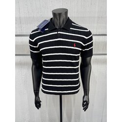 ⚡️ Ralph Lauren Siyah Çizgili Polo Yaka Örme Tshirt